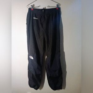 The North Face Mens Black Elastic Hydroseal Winter Pants Back Stow Pocket Size M